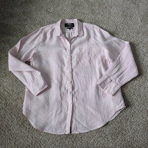 NWOT J Crew Linen Garcon Classic Fit shirt, 16 Tall (16T)